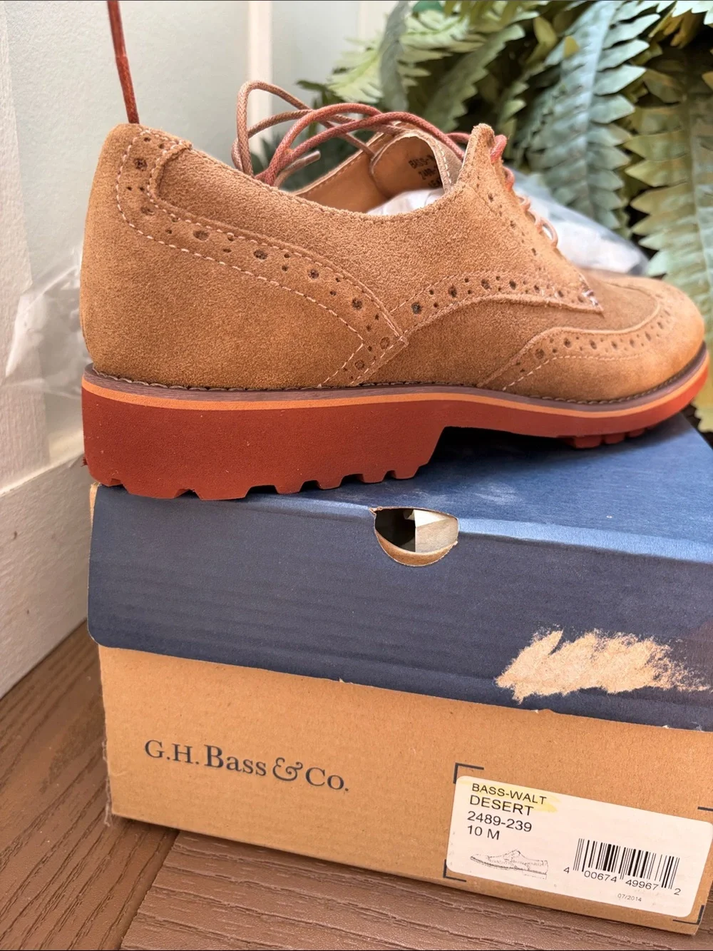 G.H. Bass & Co. Men's 10M Bass-Walt Desert Tan - NEW!